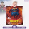 Personalized Baby Blanket – Baby Sorcerer Supreme with Custom Name & Birthdate (Doctor Style)